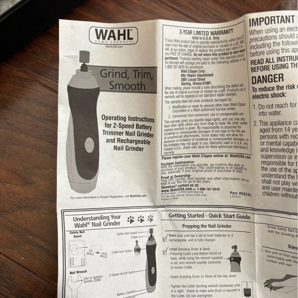 Wahl Matte Black Carrying Case